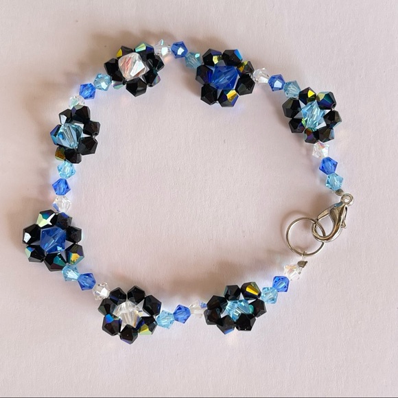 ๐Handmade Authentic Swarovski Crystal & SS925 necklace & bracelet set - Picture 11 of 15